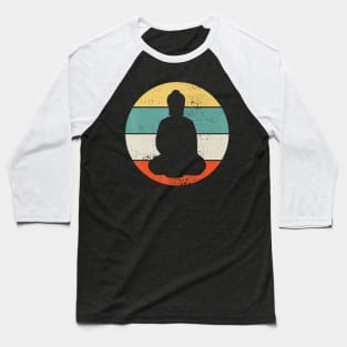 Buddha Retro Vintage Baseball T-Shirt